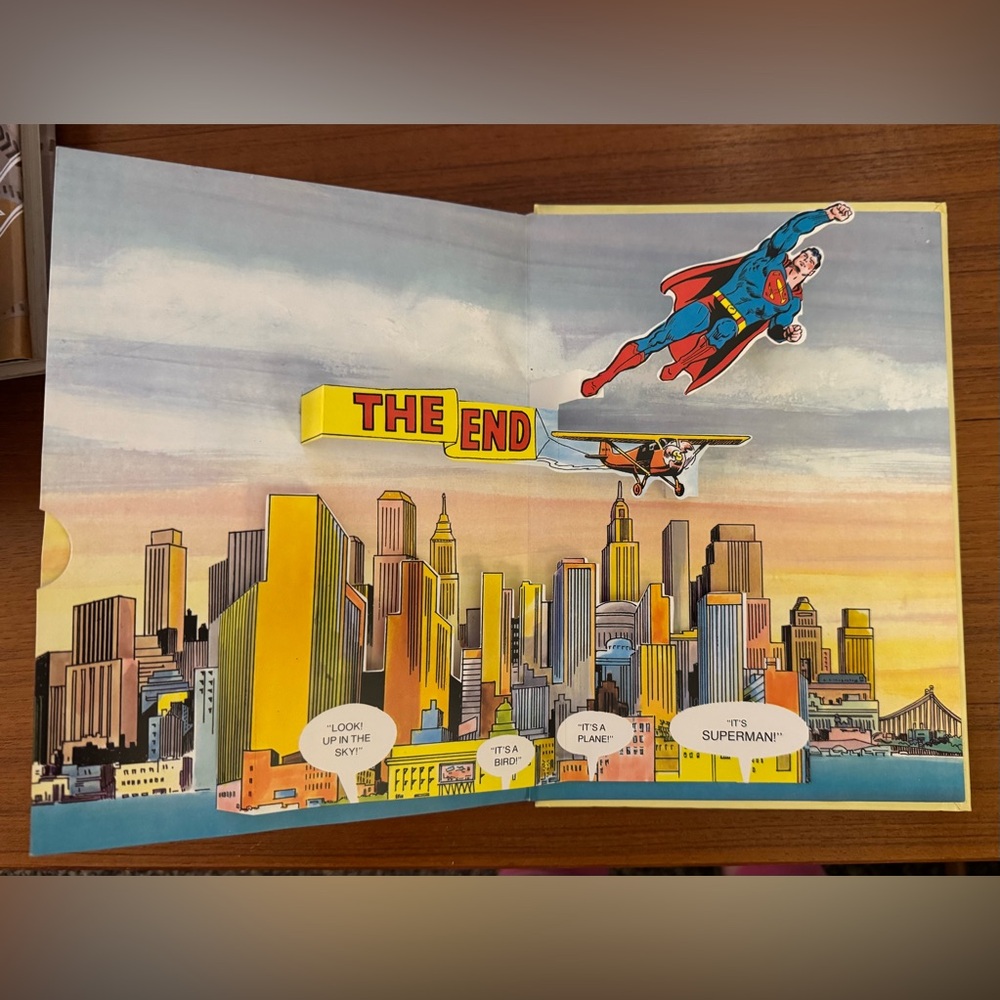 1979 Superman Pop-Up Book! Great condition! A CRAZY Find! Don’t miss out! - Picture 15 of 16